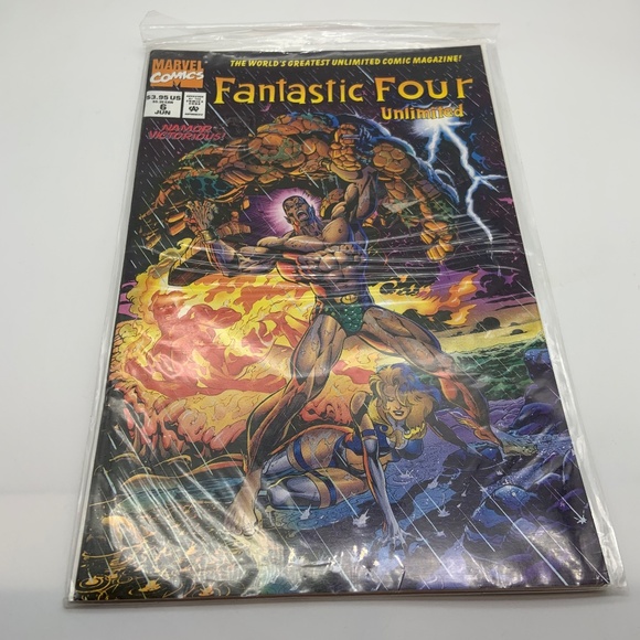 Vintage Marvel Comics Fantastic Four 3,6,36,& 393 Bagged - Set of 4! - Picture 6 of 13